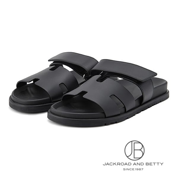 サンダル シプレ ノワール ブラック 40[H22200ZH] Sandals Chypre Noir