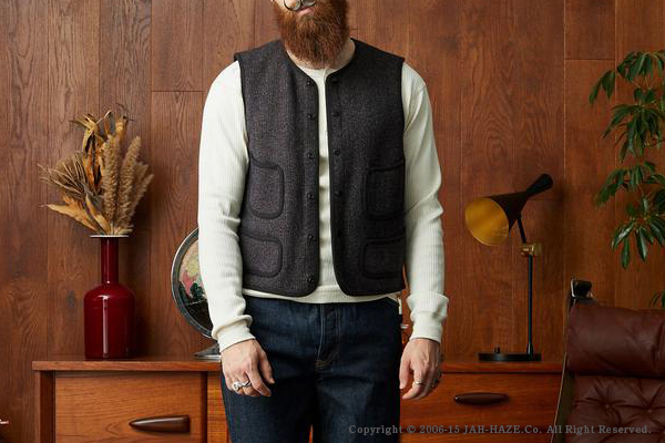 Schott ショット ラッセル編|ビーチクロスベスト『BEACH CLOTH VEST