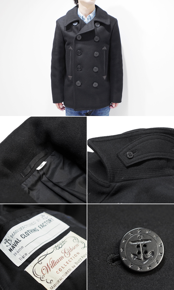 BUZZ RICKSON'S バズリクソンズ WILLIAM GIBSON COLLECTION ブラック