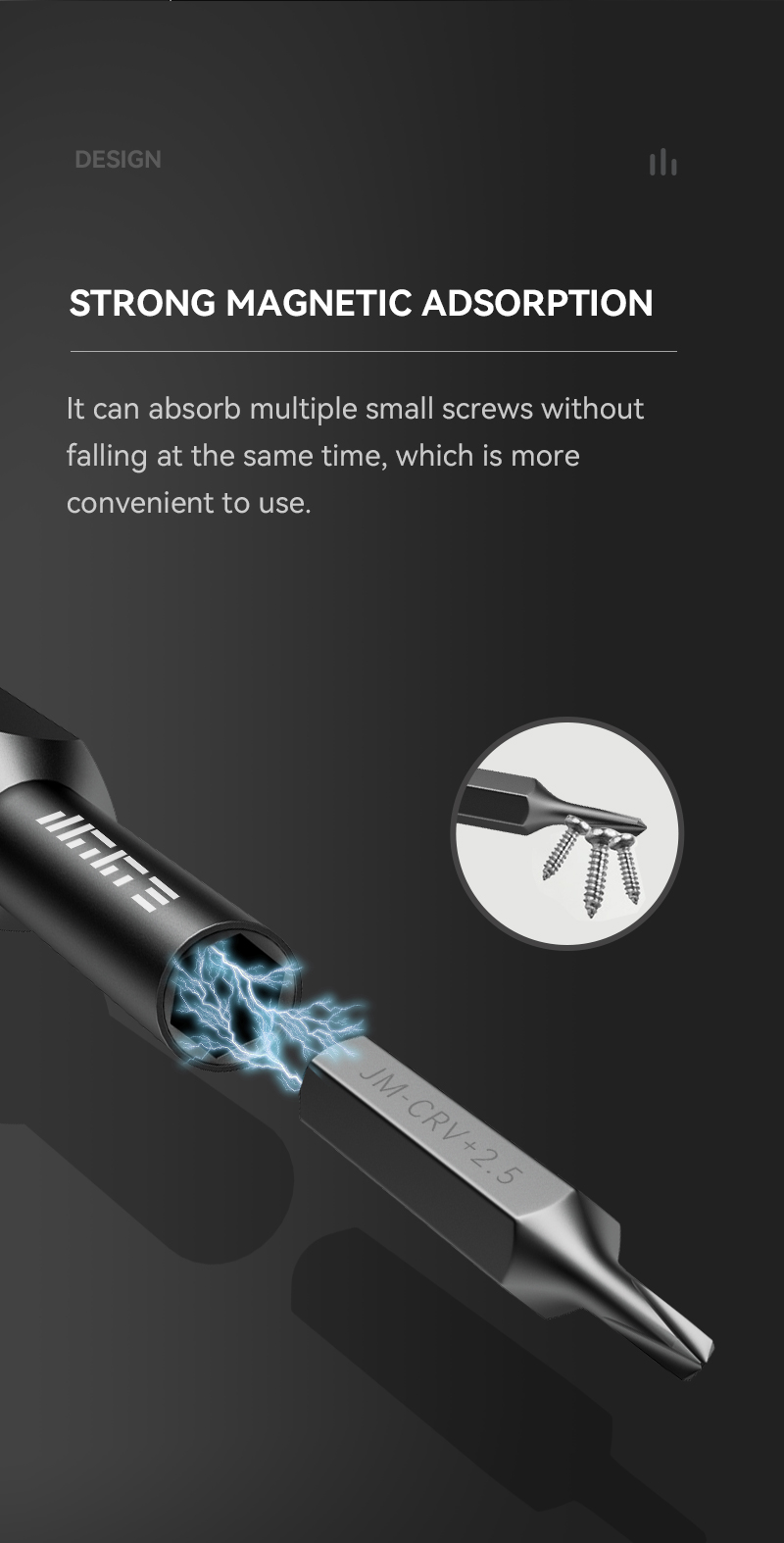 Portable screwdriver precision set for quick maintenance-Jakemy