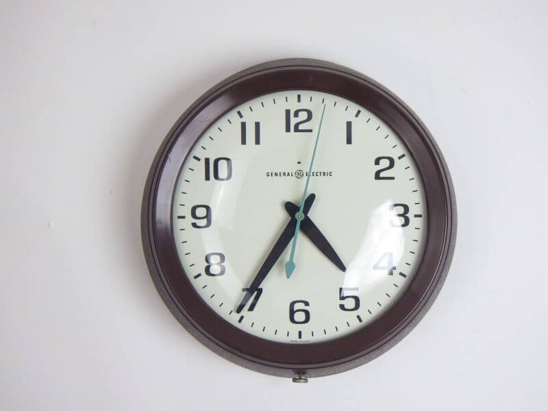 Vintage GENERAL ELECTRIC Wall Clock ビンテージ ジェネラル