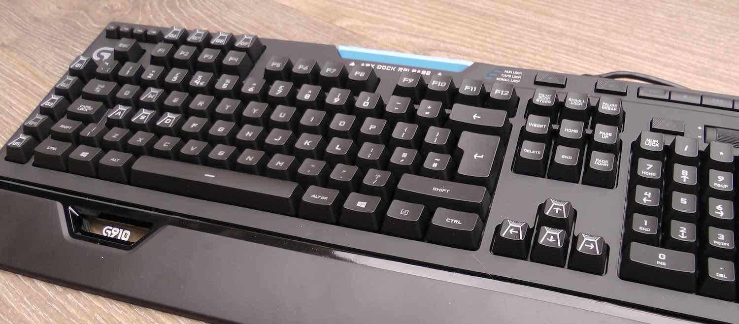 Logitech G910 Orion Spectrum review :: jamiebalfour.scot