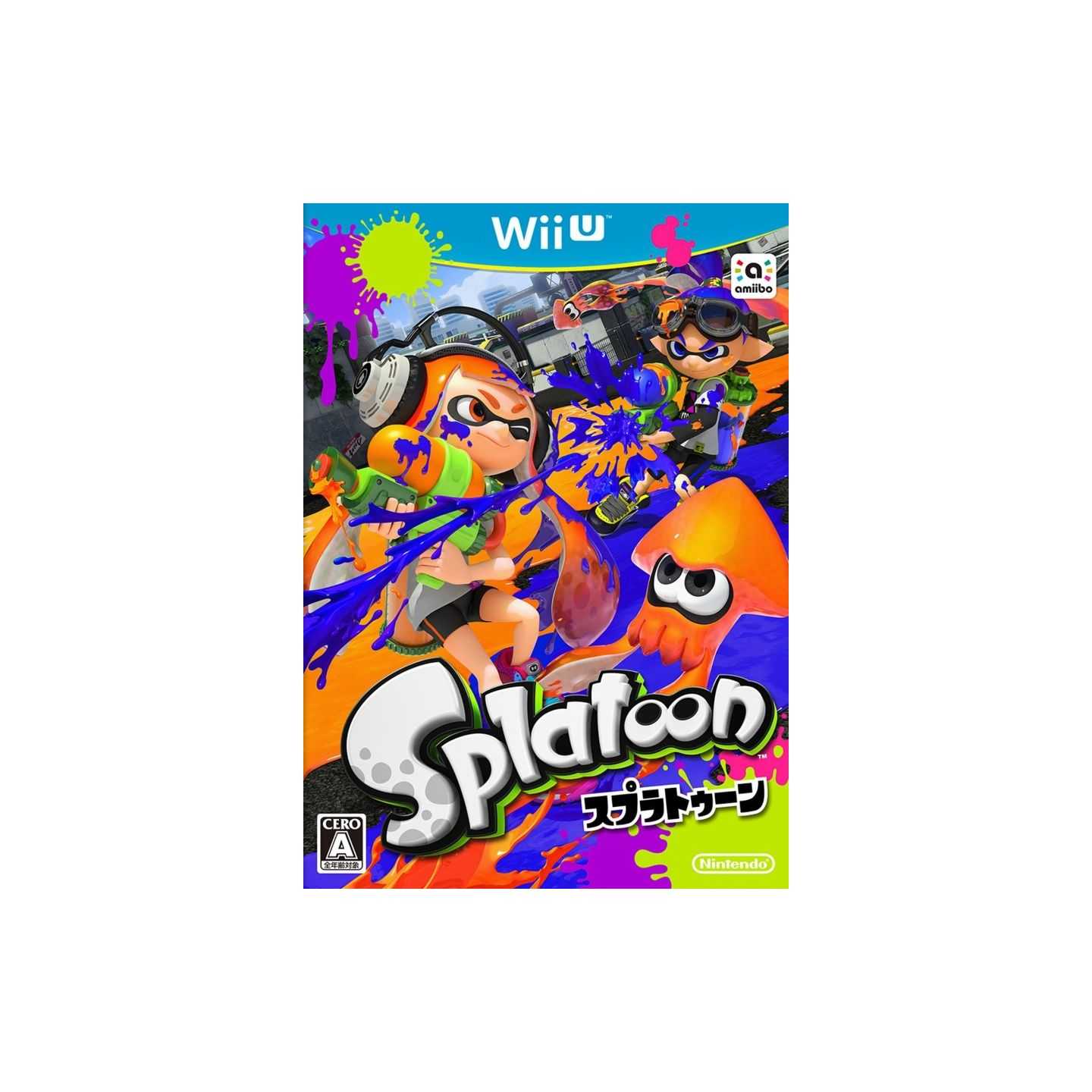 Nintendo - Splatoon for Nintendo Wii U