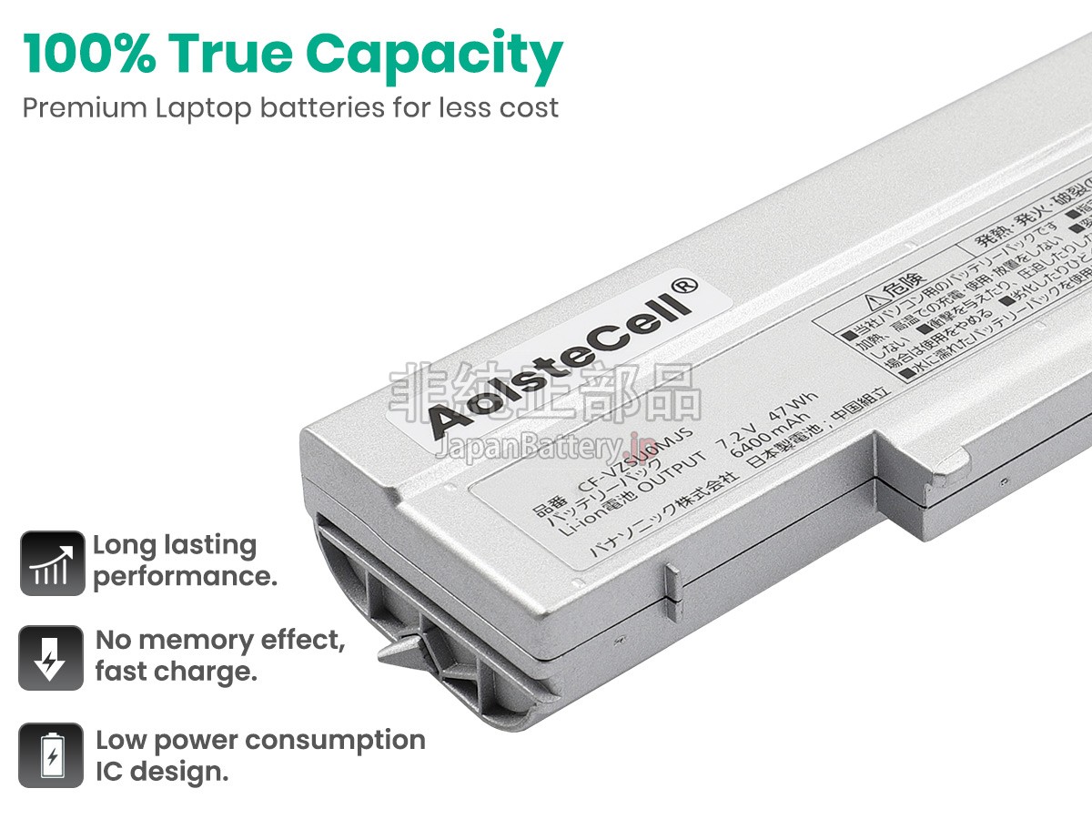 新品 Panasonic LETS NOTE CF-SZ5 バッテリー交換 | JapanBattery.jp