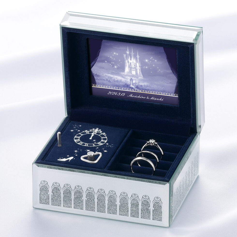 ディズニー シンデレラ 限定『オルゴールジュエリーボックス