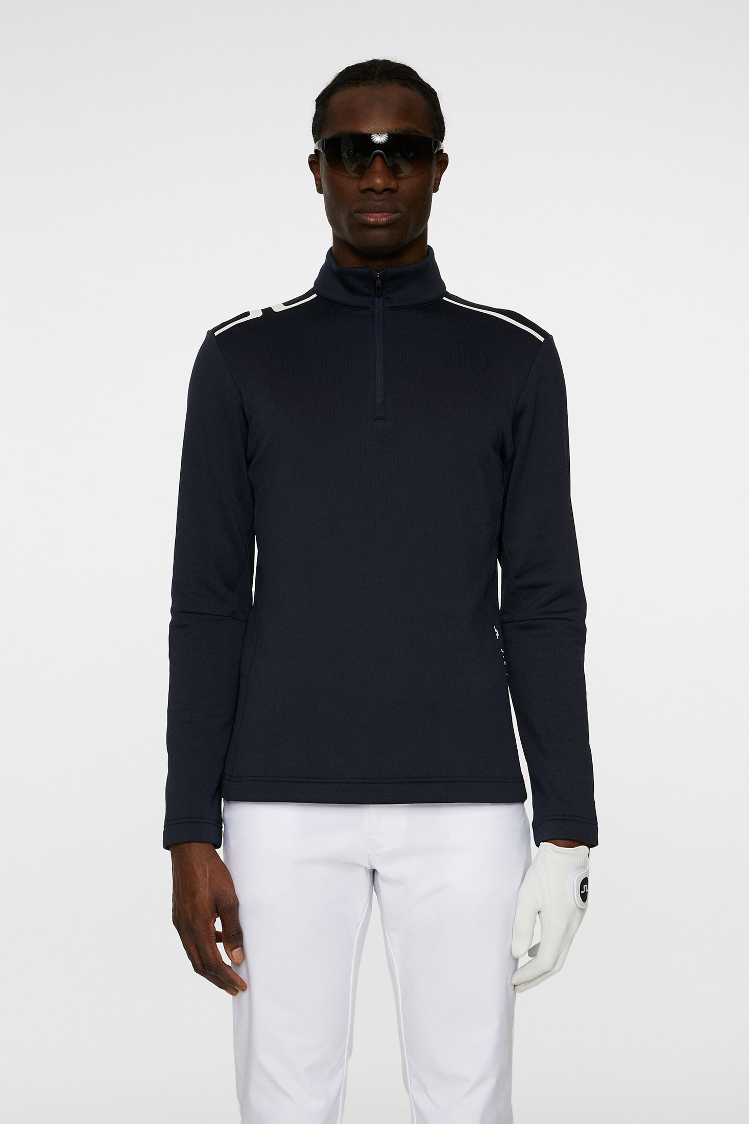 Vinnie Quarter Zip Mid Layer / JL Navy – J.Lindeberg