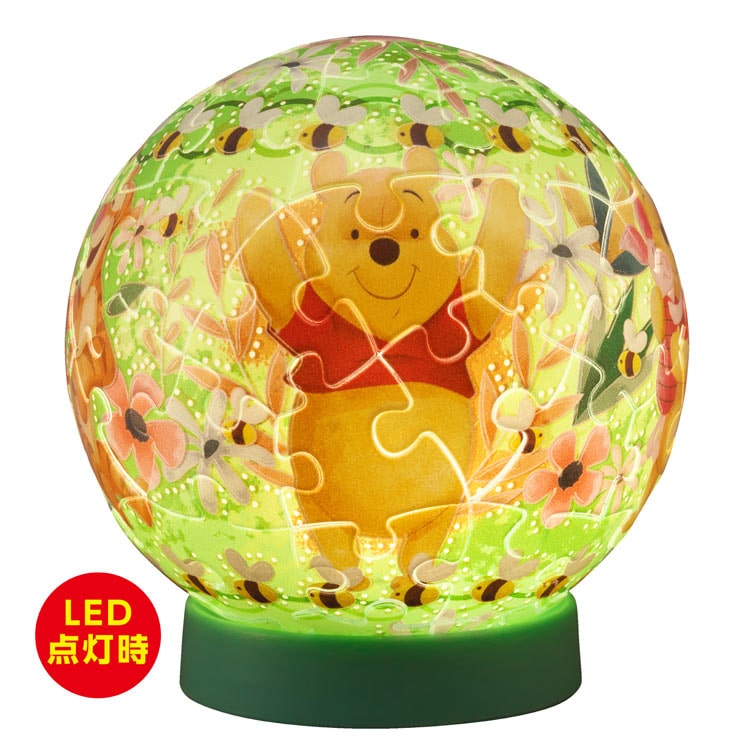 YAM-2003-524 球体パズル トゥインクルマジック / くまのプーさん 61