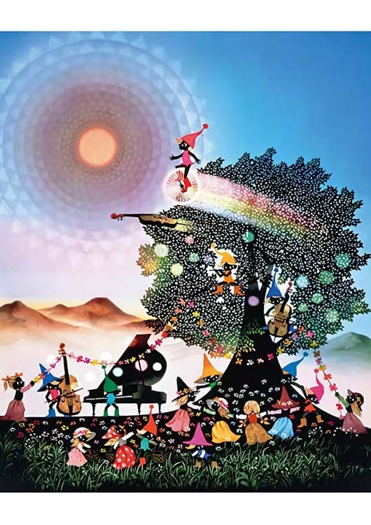 APP-500-315 藤城清治 こびとたちのパーティー 500ピース アップルワン