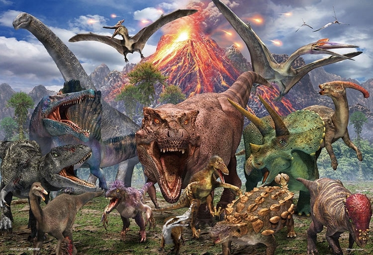 BEV-1000-099 服部雅人 恐竜の大地 1000ピース ビバリー の商品詳細