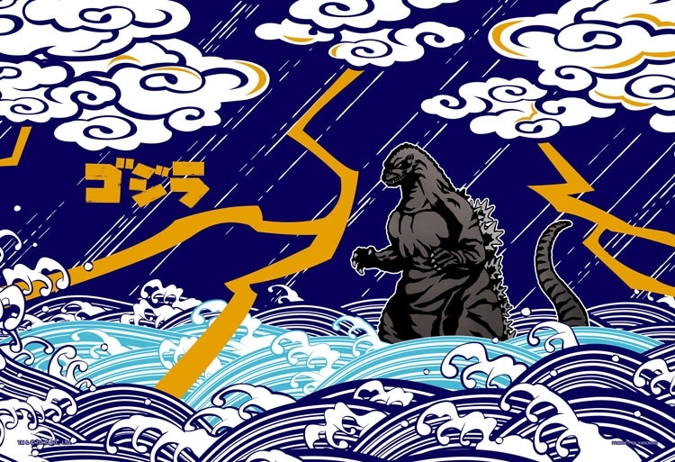 YAM-03-960 ゴジラ Japanese style ゴジラ 300ピース やのまん の商品