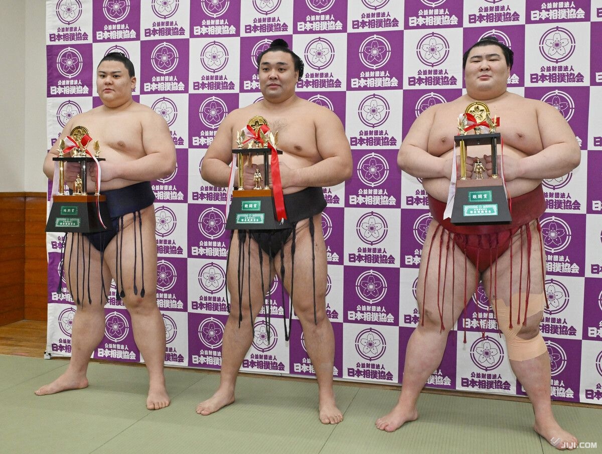 画像・写真：熱海富士に敢闘賞 大相撲初場所：時事ドットコム