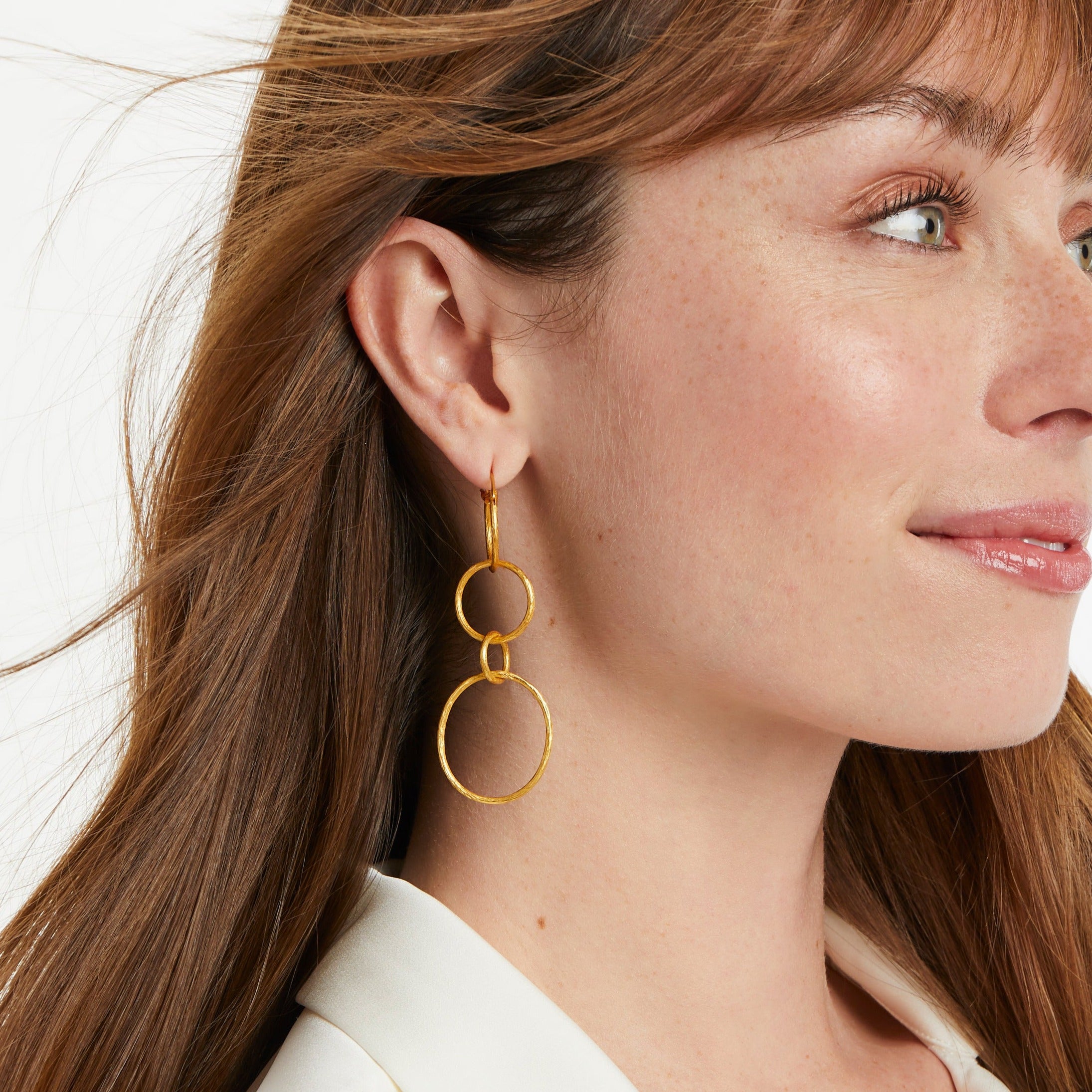 Simone 3-in-1 Gold Earrings | Julie Vos