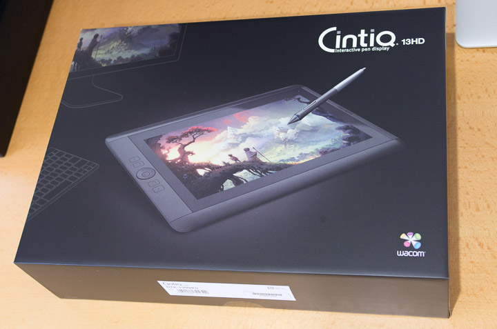 Wacom Cintiq 13HD ファーストインプレッション | 巨大スティッキーズ