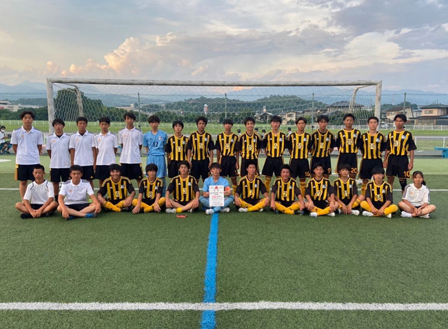 2022年度 山梨県下高校サッカー1年生大会 優勝は山梨学院高校