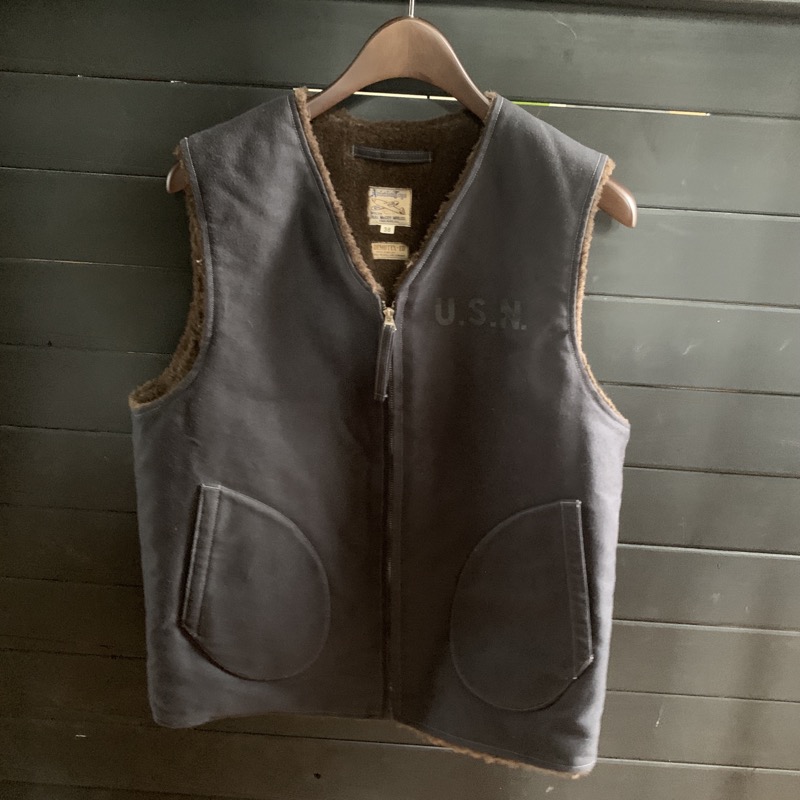 THE REAL McCOY'S（リアルマッコイズ）のアルパカ デッキベストを