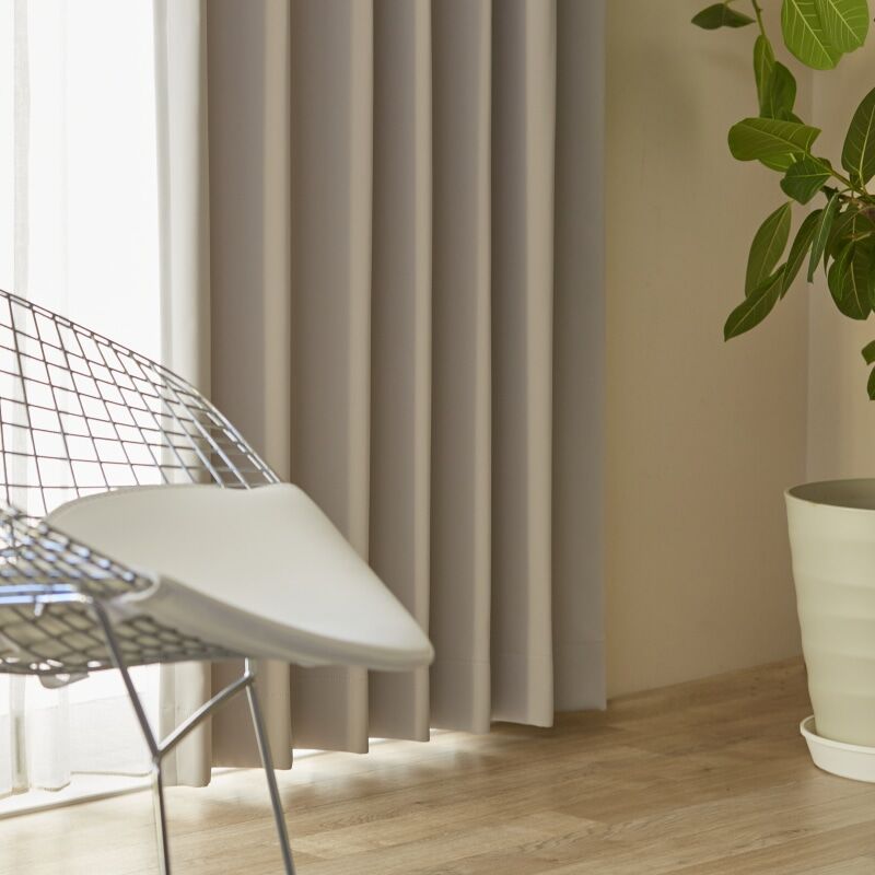 ツル カーテン JD-67221R シルバー ｜ジャストカーテン