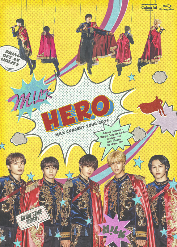 M!LK | M!LK CONCERT TOUR 2024 「HERO」（通常盤：Blu-ray