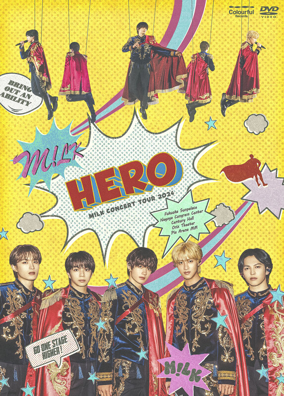M!LK | M!LK CONCERT TOUR 2024 「HERO」（通常盤：DVD） | ビクター
