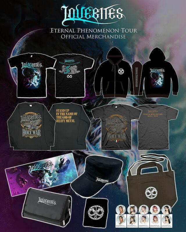 LOVEBITES | レコード8作品限定再発決定、レコードバッグ＆ツアー