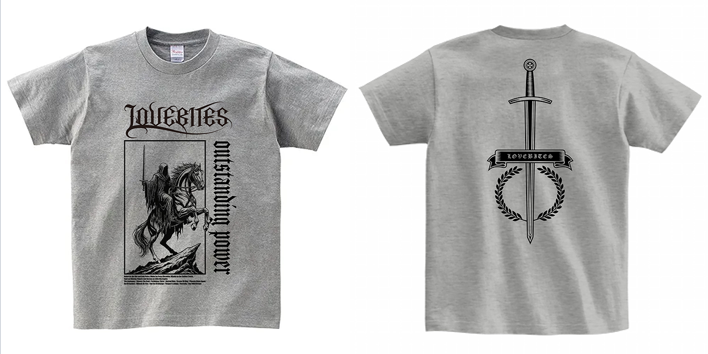 LOVEBITES | 特製Tシャツが100名様に当たるCD購入者限定キャンペーン