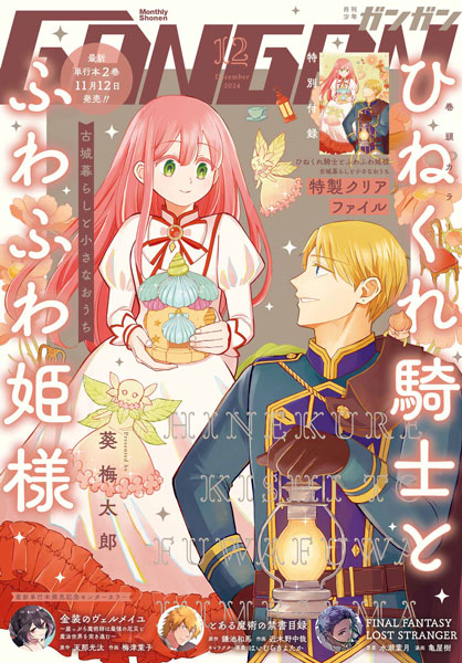 ○月刊少年ガンガン 2012年 2月号 ○特製着せ替えブックカバー2種 完備