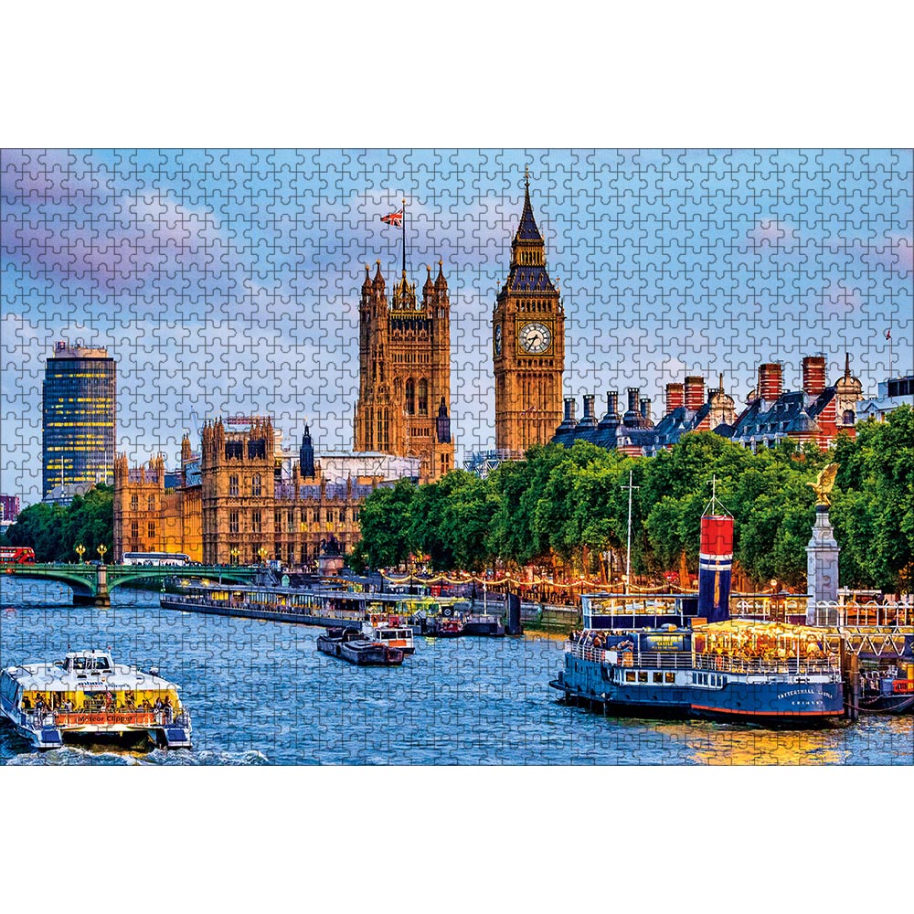 ジグソーパズル 1000 ピース 風景 ウェストミンスター宮殿 50×75cm