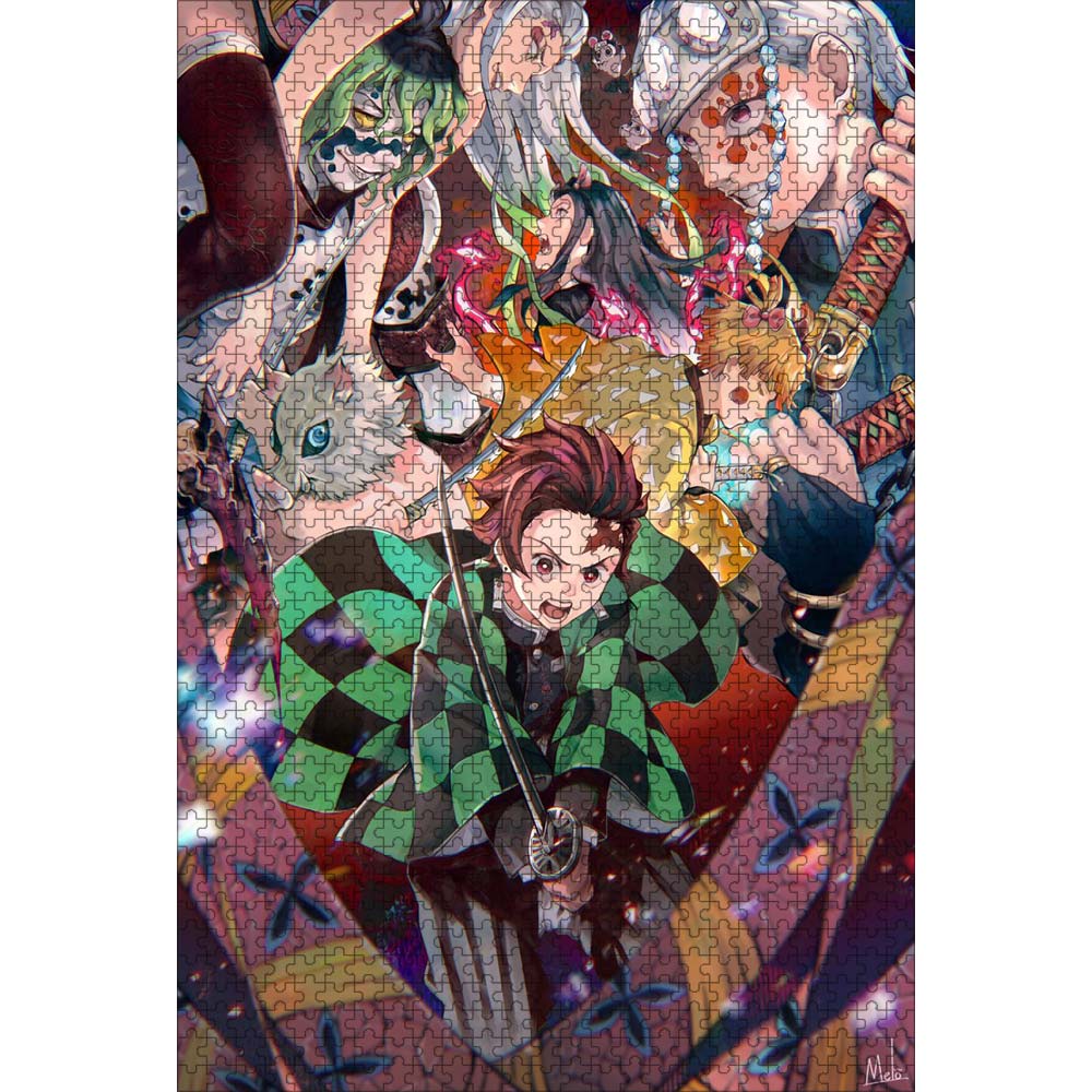 鬼滅の刃 ジグソーパズル 1000ピース 50×75cm | ジグソーパズル通販