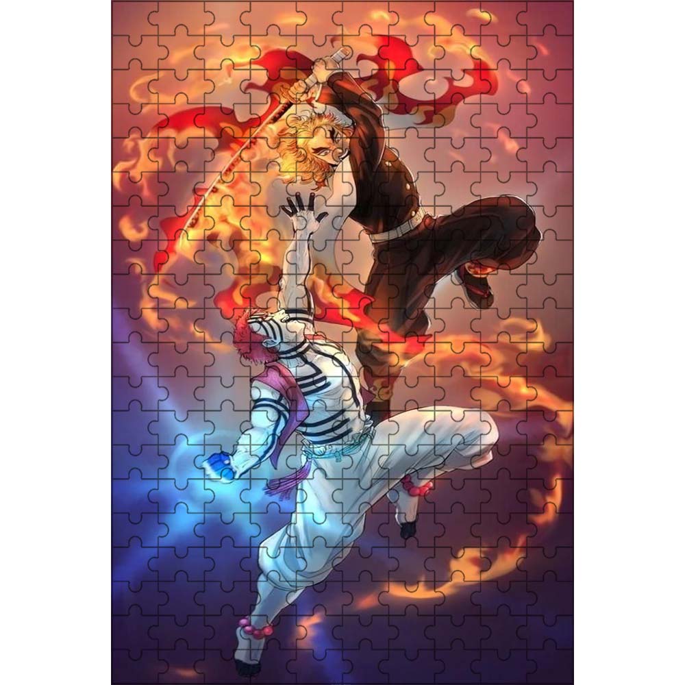 煉獄杏壽郎 vs 猗窩座 鬼滅の刃 ジグソーパズル 200ピース 25×35cm