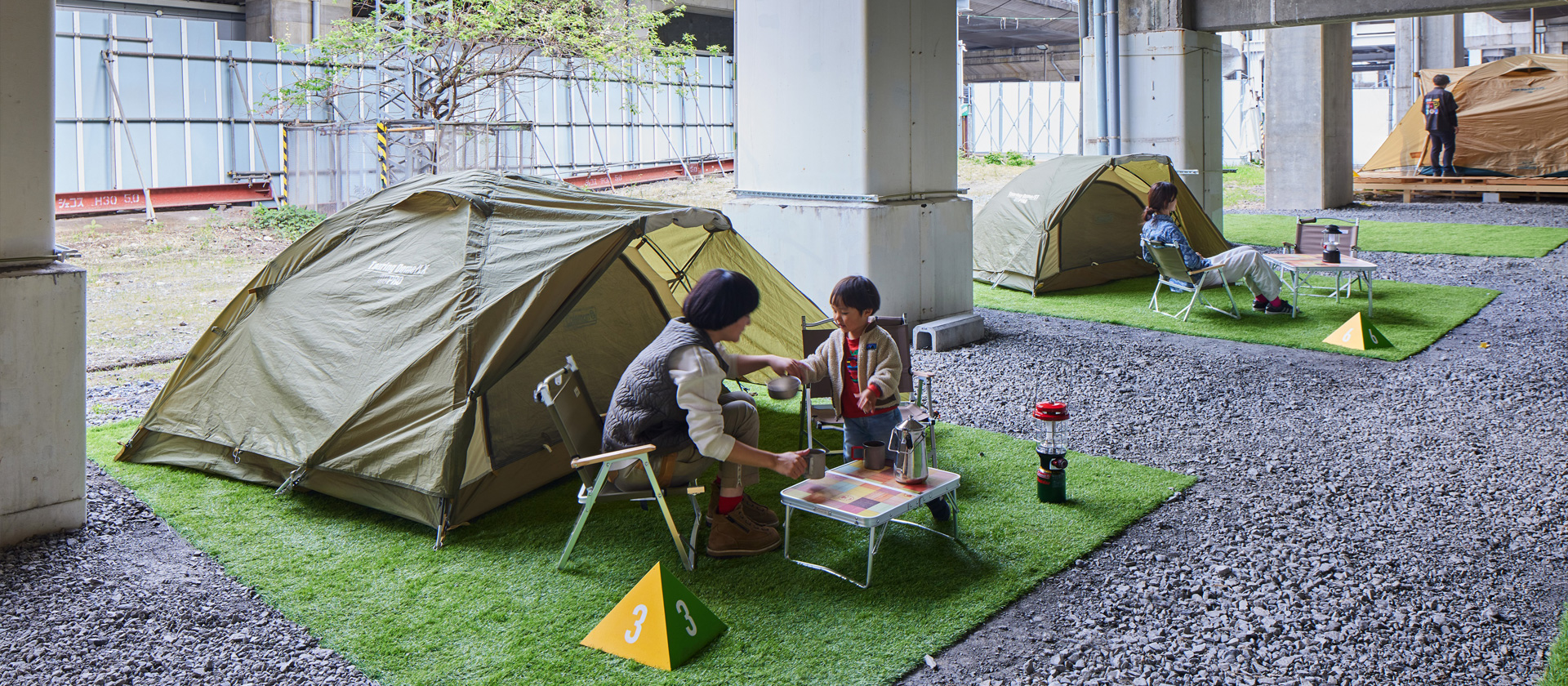 キャンプ練習場 campass | ジェイアール東日本都市開発