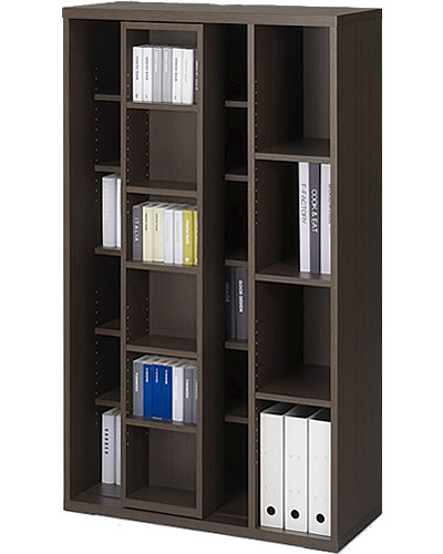 シンプルスライド書棚｜家具・通販 K-Style.（スライド書棚）