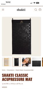 shakti matを購入しました！ | omik