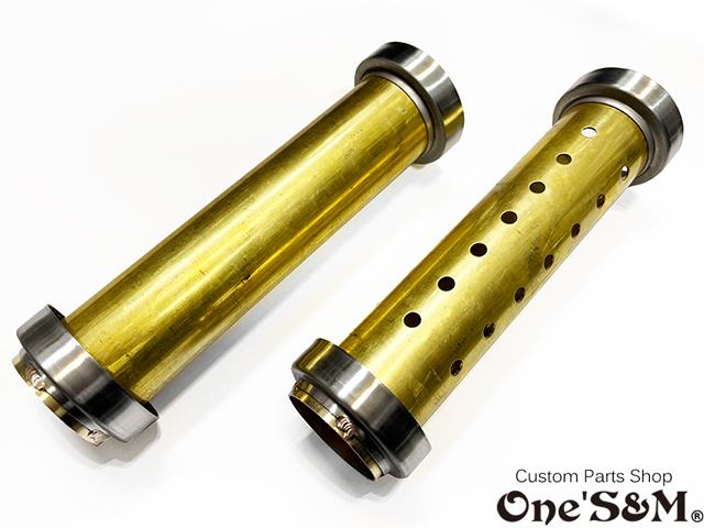 送料込み】 Z音 ゼットオン 真鍮インナー マフラーサイレンサー