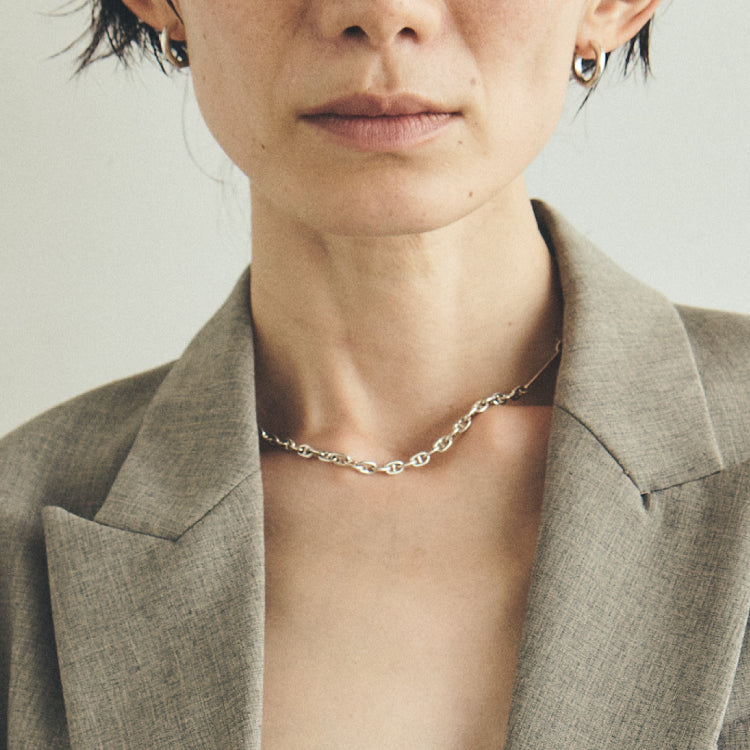 マリーナチェーンネックレス SV -S-