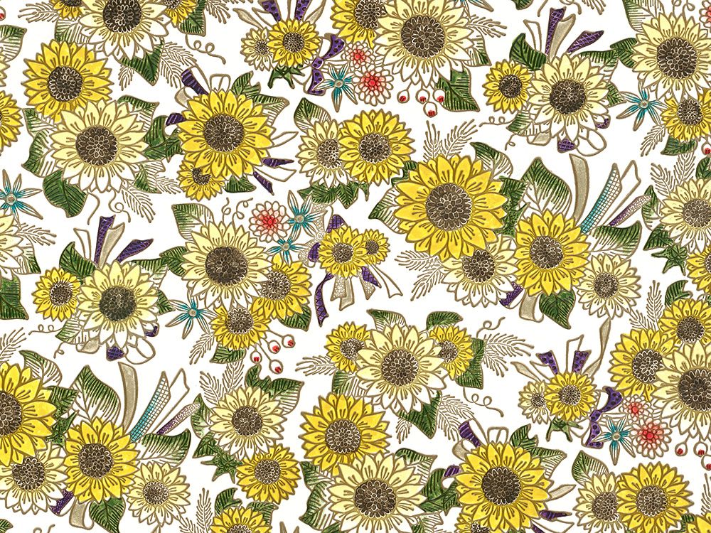 夏柄】ひまわり - 文庫屋「大関」