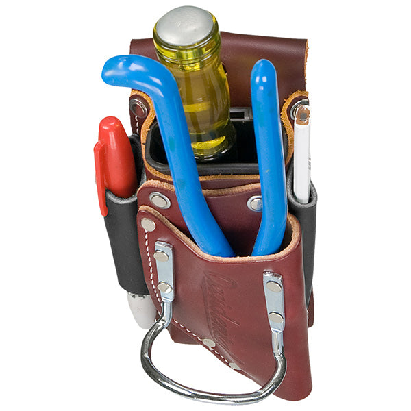 5-in-1 Leather Tool Holder with Tool Shield | Fits 3
