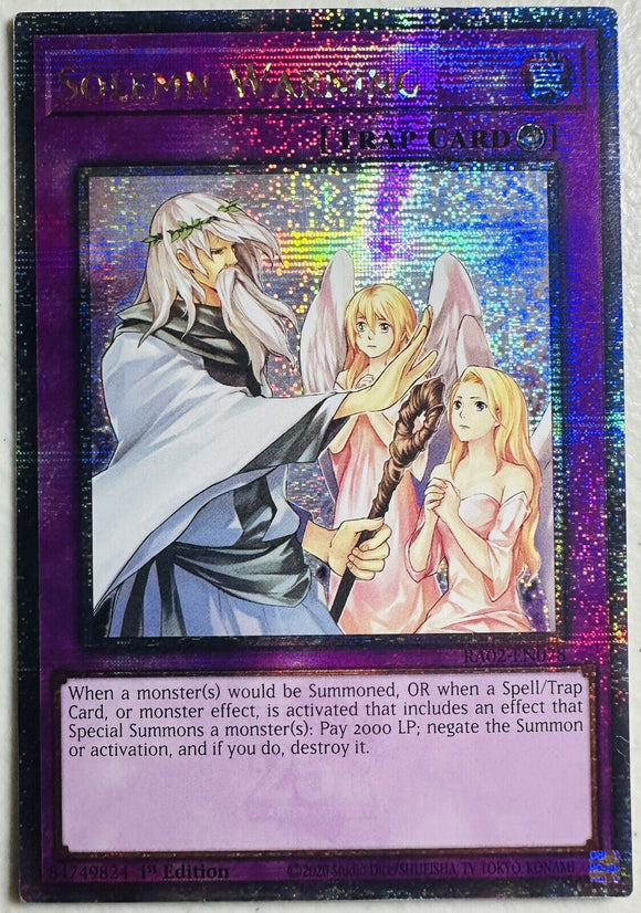 遊戯王 英語版 神の警告 25thレア RA02 北米版 予約 – トレカ屋 ANOTHER