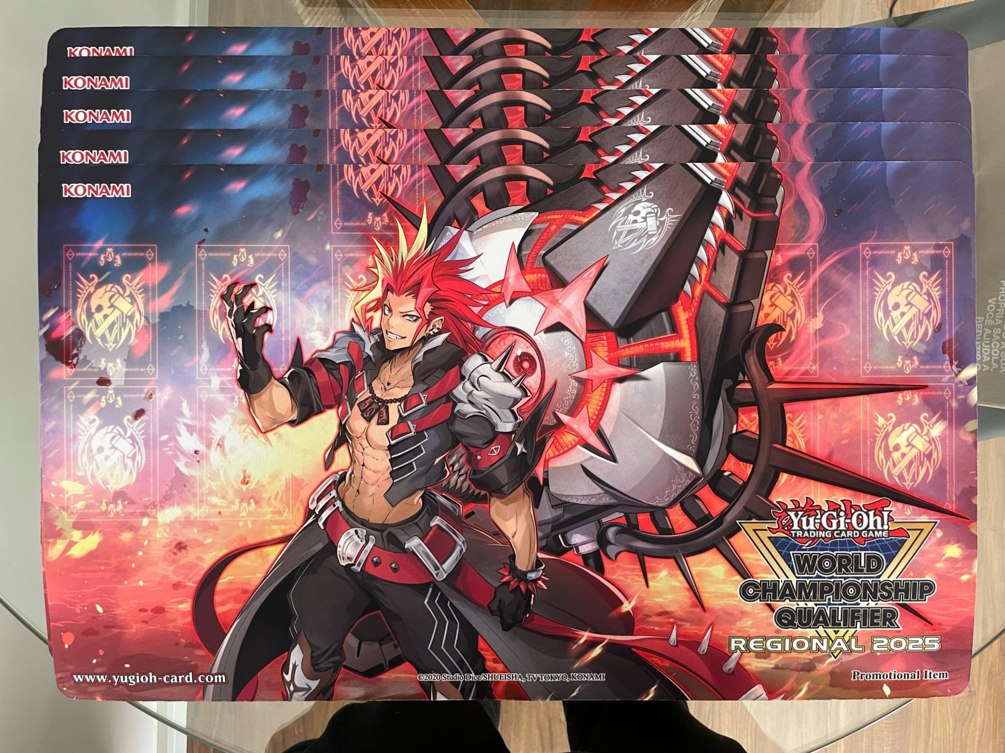 遊戯王AGF限定「賜炎の咎姫」韓国公式 プレイマット 遊戯王AGF限定「賜