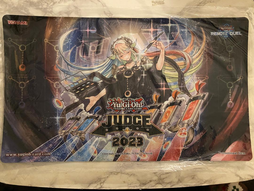 遊戯王 グングニールの影霊衣 JUDGE 2015 プレイマット 遊戯王