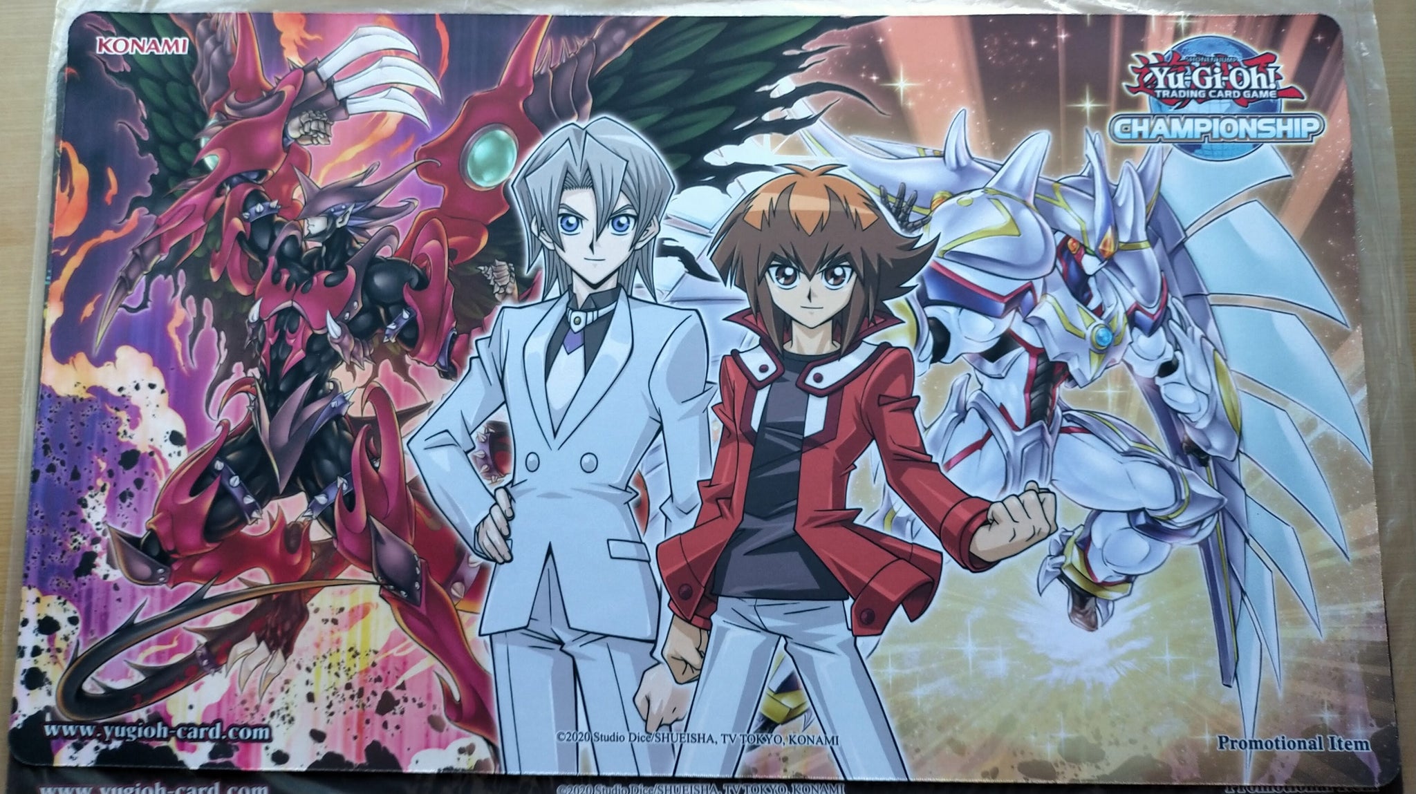 遊戯王 公式 CHAMPIONSHIP 2022 ヒーロー エド・十代 フェニックスガイ