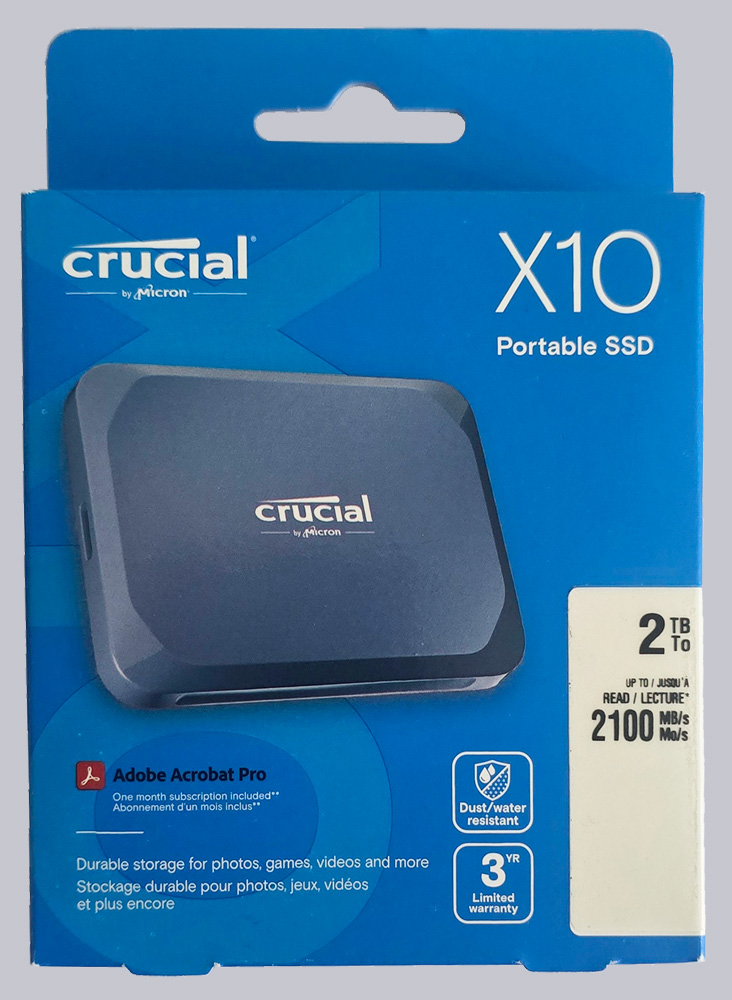 Crucial X10 2TB Portable SSD Review