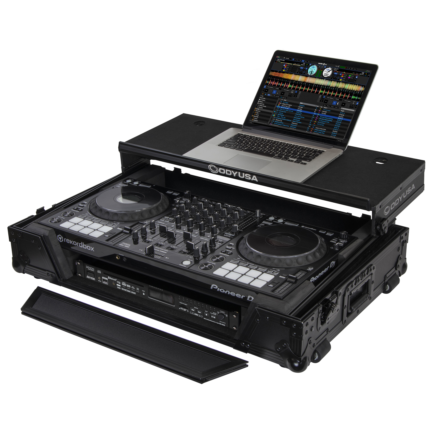 Pioneer DDJ-1000/DDJ-1000SRT Case with Glide Platform | Odyssey Gear