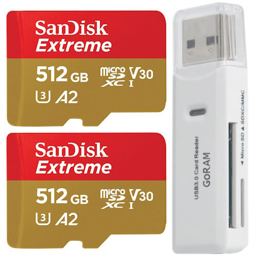OEMPCWorld.com: SanDisk 512GB Extreme SDSQXAV-512G-GN6MN microSDXC