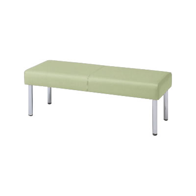 美品】B-company ダイニング ベンチ 椅子 グリーン緑 ルミネで購入 美