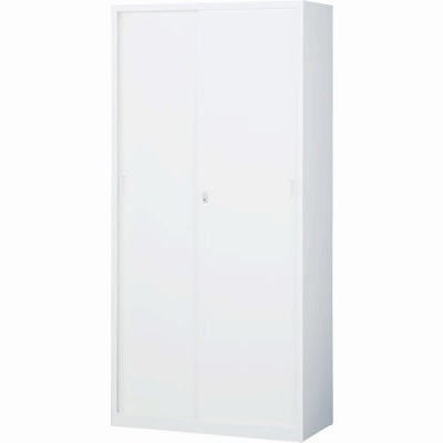 ALZ-S34 スチール引戸書庫 下置用 ホワイトの通販【法人オフィス家具の