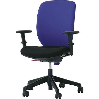 バルバーニ ハイバックオフィスチェア ブルー&ブラック DD-C777