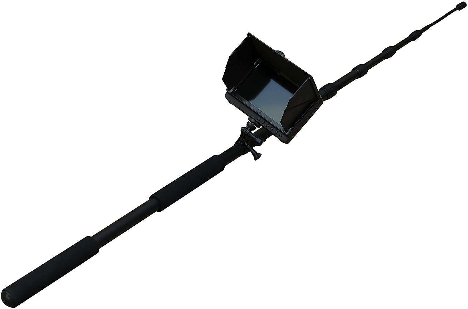 Vividia TVS-800 telescopic pole camera 8m 26ft long 7