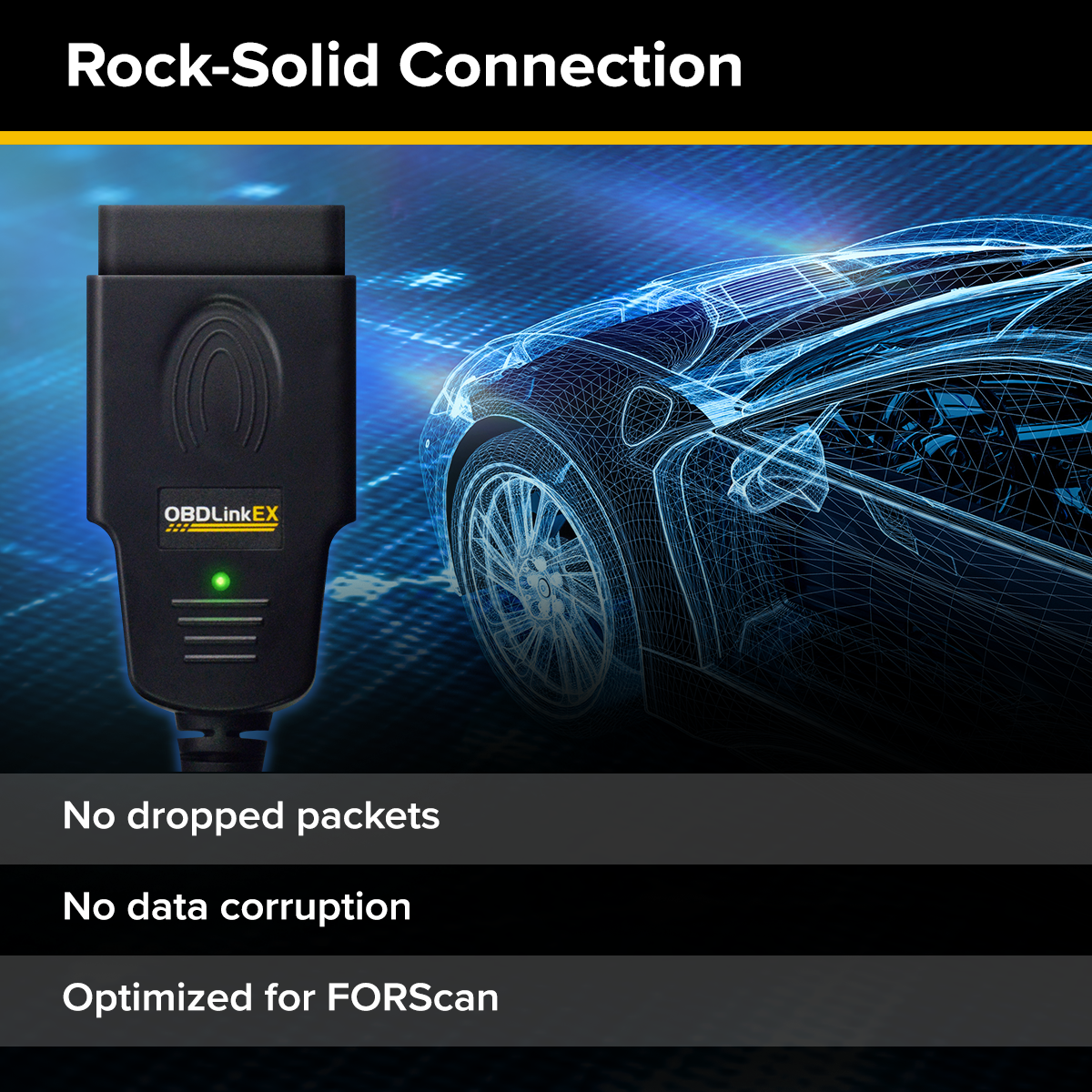 OBDLink® EX - OBD2 Adapter For ELM327 & FORScan