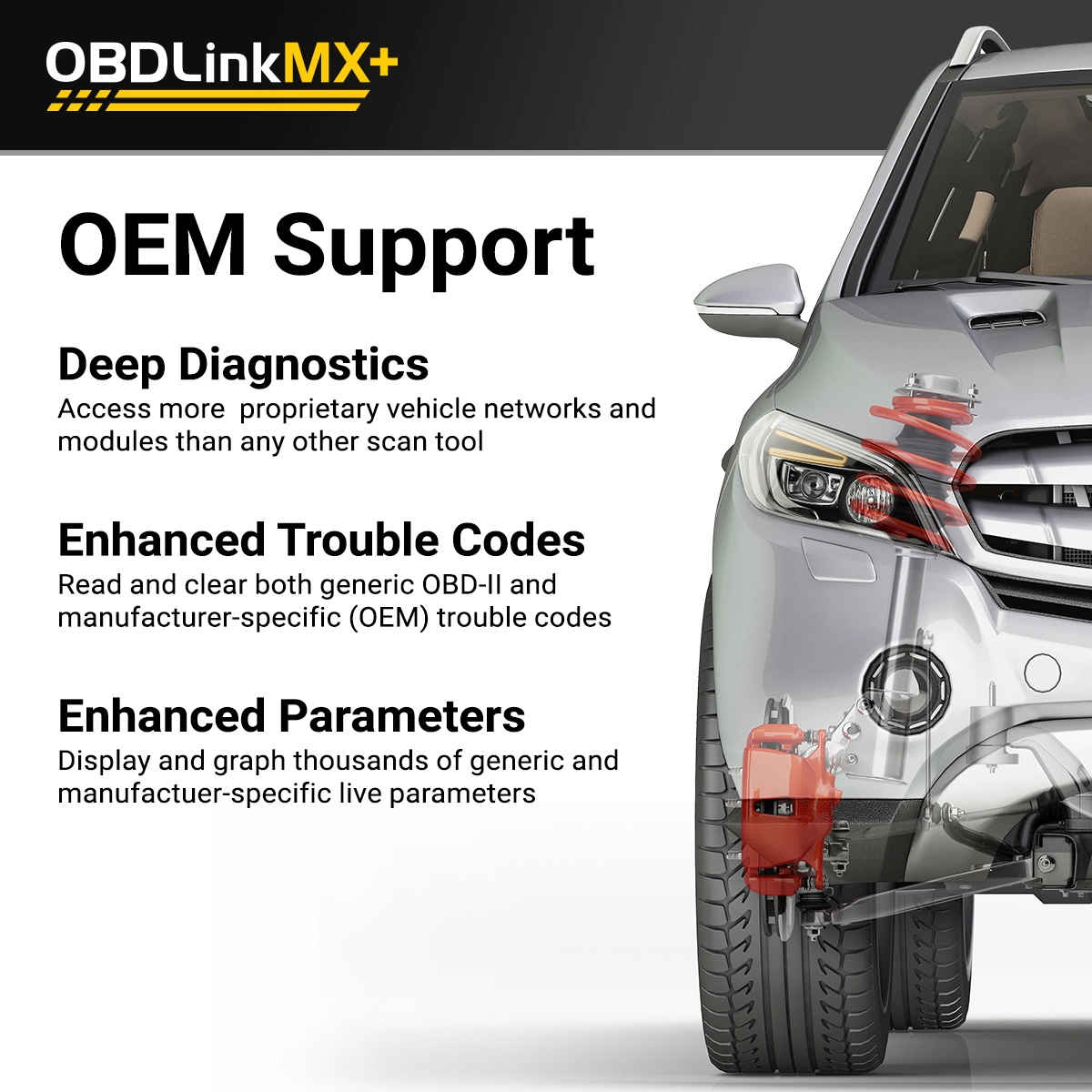 OBDLink® MX+ - Outstanding Bluetooth-Compatible OBD II Scan Tool