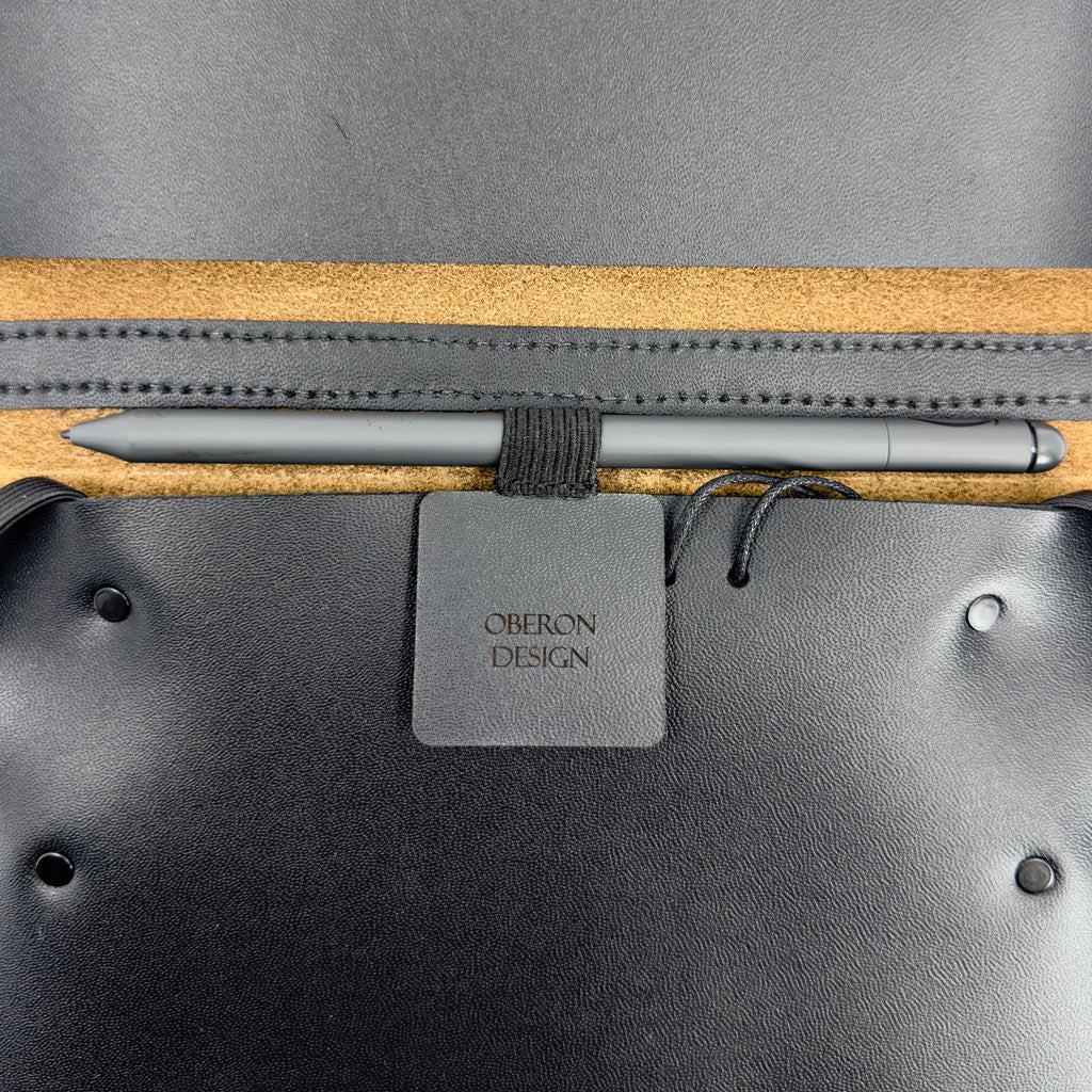 Oberon Design Leather Kindle Scribe Cover, Acanthus