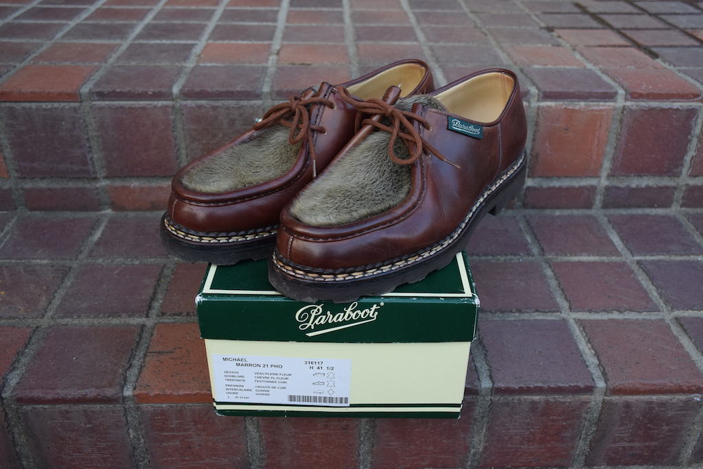 パラブーツ ミカエル フォック マロン購入しました | ブツ欲のススメ